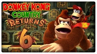 DONKEY KONG COUNTRY RETURNS 🦍 6 Gefahren der Ruinen [upl. by Kcirret]