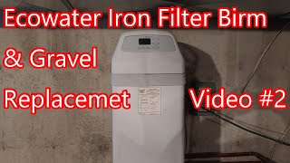 Ecowater Iron Filter ETF AIIF9115 BirmGravel Replacement Video 2 [upl. by Lyndon]