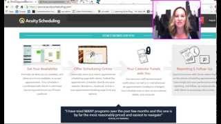 Acuity Scheduling ReviewFree Online Scheduling SoftwareOnline Tutoring Software Free [upl. by Neeleuqcaj]