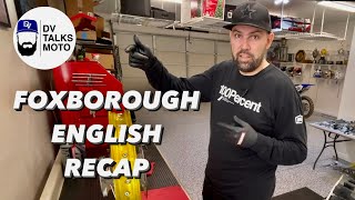 DV Talks Moto The Foxborough Supercross English Recap [upl. by Latty]