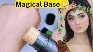 How to Apply Kryolan TV Paint Stick step by step for Beginnerskryolanwinterbasemakeup [upl. by Pancho]