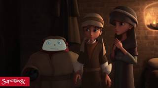 SuperBook  Season 2  Episode 04  Rahab and the Walls of Jericho [upl. by Laresa461]