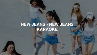 NewJeans 뉴진스  New Jeans KARAOKE with Easy Lyrics [upl. by Kester724]