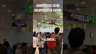 AEROPUERTOS ESTÁN COLAPSADOS EN ESPAÑA [upl. by Ynohtnaleahcim924]