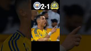 The Day Ronaldo Showed Haaland who is the Boss  Al Nassr vs Man City Friendly 2024 football [upl. by Pollak]