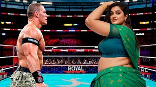 🔥 John Cena vs Jasmine  Iron Man Match  WWE Nov 13 2024🔥 [upl. by Naejarual]