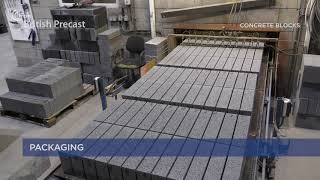 Concrete Block Production [upl. by Aronas]