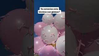 Tendencia en Decoración con Globos ✅😍 [upl. by Latsyrd]