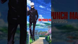 One Punch Man Vs Gojo  shorts gojo onepunchman saitama [upl. by Rraval]