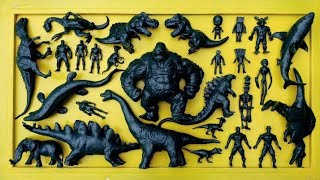 Dinosaurus Jurassic World Dominion TrexAction FigureskingkongavangershulkSkibidiFNAFtoys [upl. by Kalvin170]