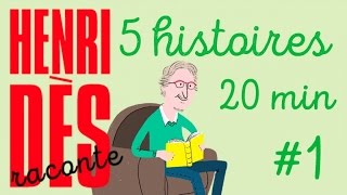 Henri Dès Raconte 5 histoires  Compilation 1 [upl. by Alamaj]