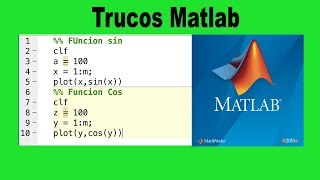 Trucos Matlab  Ejecutar script por partes [upl. by Yllut641]