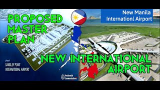 Proposed Master Plan New Manila International Airport and Sangley Point International Airport [upl. by Aisor233]