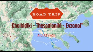 A1A2A24 Chalkidiki  Thessaloniki  Evzonoi [upl. by Fisuoy608]