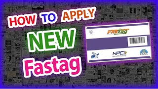 How To Apply New Fastag in Tamil [upl. by Nylkoorb]