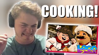 chef rap battles to react and study to  Chef Pee Pee vs Teruteru Hanamura  RAP BATTLE REACTION [upl. by Zanlog]