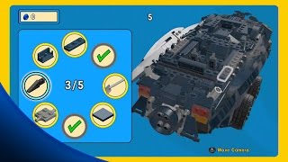 ALL 15 Golden Instruction Builds Gameplay Showcase  The LEGO Movie Videogame [upl. by Iva]