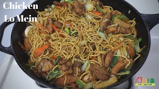 Chicken Lo Mein Recipe  JUENFO Kitchen [upl. by Aicac]