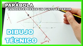 PARÁBOLA  tangentes desde un punto exterior💪🤯 [upl. by Wales]