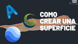 Como crear una superfície desde Google Earth Topografia [upl. by Anah727]