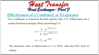 Heat exchanger  Part F  Heat Transfer  18ME63 [upl. by Halla590]