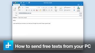 How to send free text messages from your PC [upl. by Akcinat818]