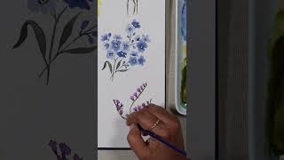 Easy watercolour painting for beginner artists [upl. by Sirred]