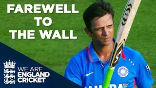 Farewell To The Wall Rahul Dravids Final ODI Appearance  England v India 2011  Highlights [upl. by Arahs706]