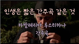 인생은 짧은 간주곡 같은 것  영화 대부 3에 나오는 마스카니 카발레리아 루스티카나 중 간주곡 [upl. by Colon518]