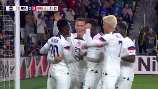 Folarin Balogun Goal  USMNT vs Ghana  October 17 2023 [upl. by Webber420]