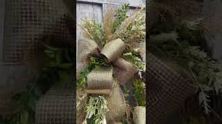 Elegant Fall Wreath Design [upl. by Ayanal]