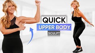 8Minute UPPER BODY Workout  Sculpt And Tone Over 50 [upl. by Suirtemed]