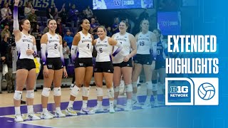 Washington at Ohio State  Extended Highlights  Big Ten Volleyball  11222024 [upl. by Joceline]