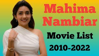 Mahima Nambiar All Movie List 20102022  Ashu Da Adda [upl. by Stephine843]