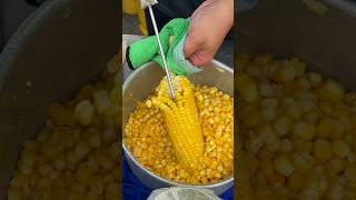 So gorgeous Amazing Corn Peeling Skills [upl. by Obel]