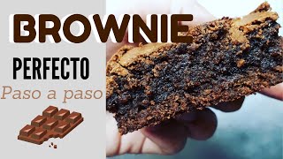 BROWNIE receta facil paso a paso [upl. by Jarrad690]