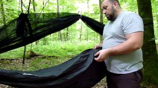 Matos Presentation du hamac DD Travel hammockbivi tarp et underblanket DD Hammocks [upl. by Manley]