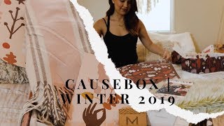 CAUSEBOX 2018 WINTER UNBOXING [upl. by Mcguire989]