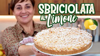 SBRICIOLATA AL LIMONE Ricetta Facile  Fatto in Casa da Benedetta [upl. by Desireah583]