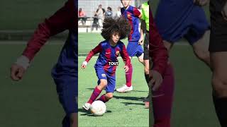 Le petit frère de Lamine yamal surnommé le nouveau Maradona foot football messi shorts france [upl. by Shena446]