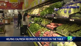 Pilot program helps CalFresh recipients buy fruits vegetables [upl. by Gnuh]