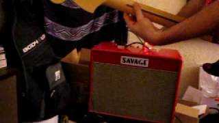 Bobby DeVito demo Savage Amps Macht 12x 12 watt combo amp [upl. by Vincelette734]