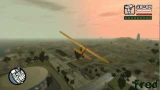 GTA IV San Andreas Beta  Piper J3 Cub HD 1080p [upl. by Helfand]