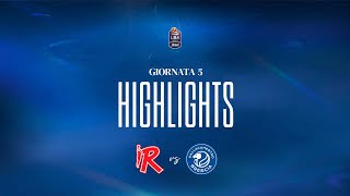 Highlights  UNAHOTELS Reggio Emilia  Germani Brescia  LBA 2425  Giornata 5 [upl. by Franni]