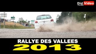 Rallye des Vallées 2013 HD Didvidéo [upl. by Brenan]