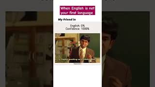 When English is not your first language beingfunnyinaforeignlanguage shorts english [upl. by Aikaz]