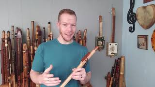 quotRain Spirit Flutesquot  Jonnys Native American Flute Reviews Episode 3 [upl. by Eirojram]