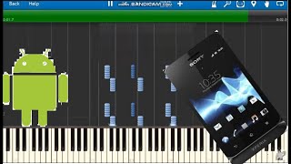 SONY XPERIA TIPO RINGTONES IN SYNTHESIA [upl. by Lorien619]