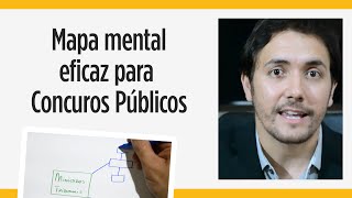 Aprenda como fazer um mapa mental eficaz para concurso [upl. by Ymot261]