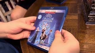 Olaf’s Frozen Adventure Bluray  DVD  Digital Code Unboxing [upl. by Eatnom]